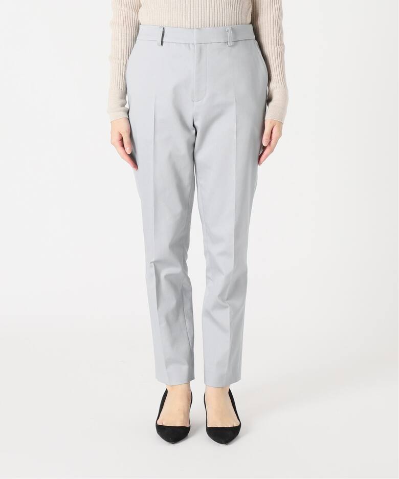 シャンブレー サテンストレッチパンツ（その他パンツ）｜IENA  