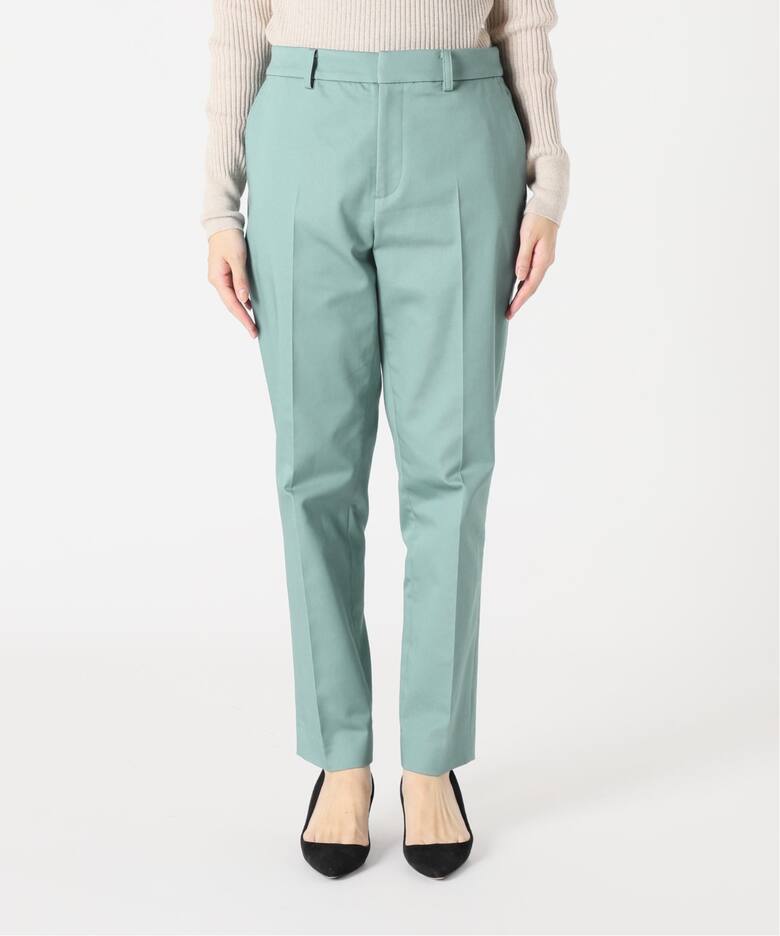 シャンブレー サテンストレッチパンツ（その他パンツ）｜IENA  