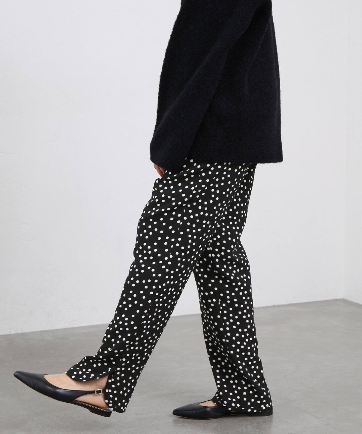 ダブルフェイスドットパンツ（その他パンツ）｜IENA（イエナ）の通販  