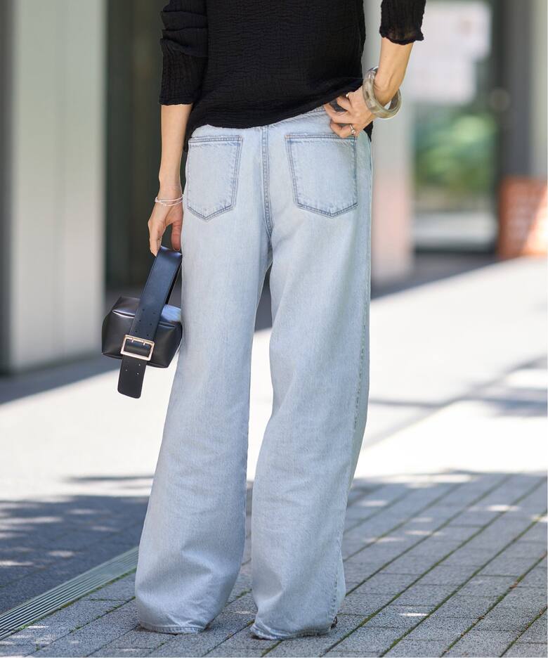 upper hights/アッパーハイツ】THE NIECE ハイライズストレートデニム  