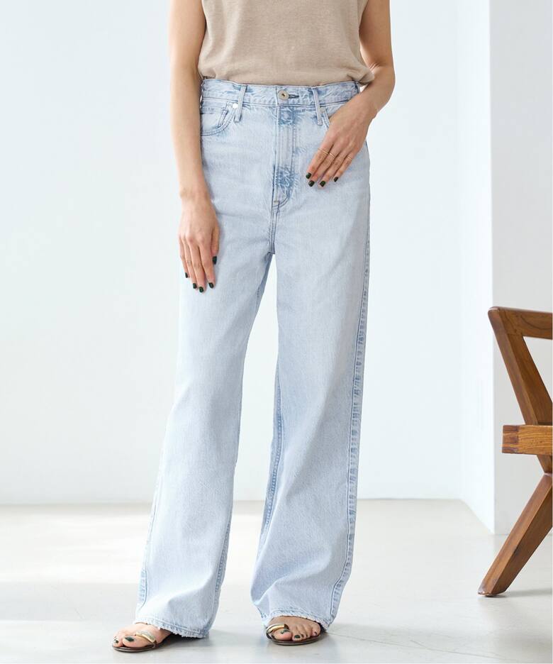 upper hights/アッパーハイツ】THE NIECE ハイライズストレートデニム  