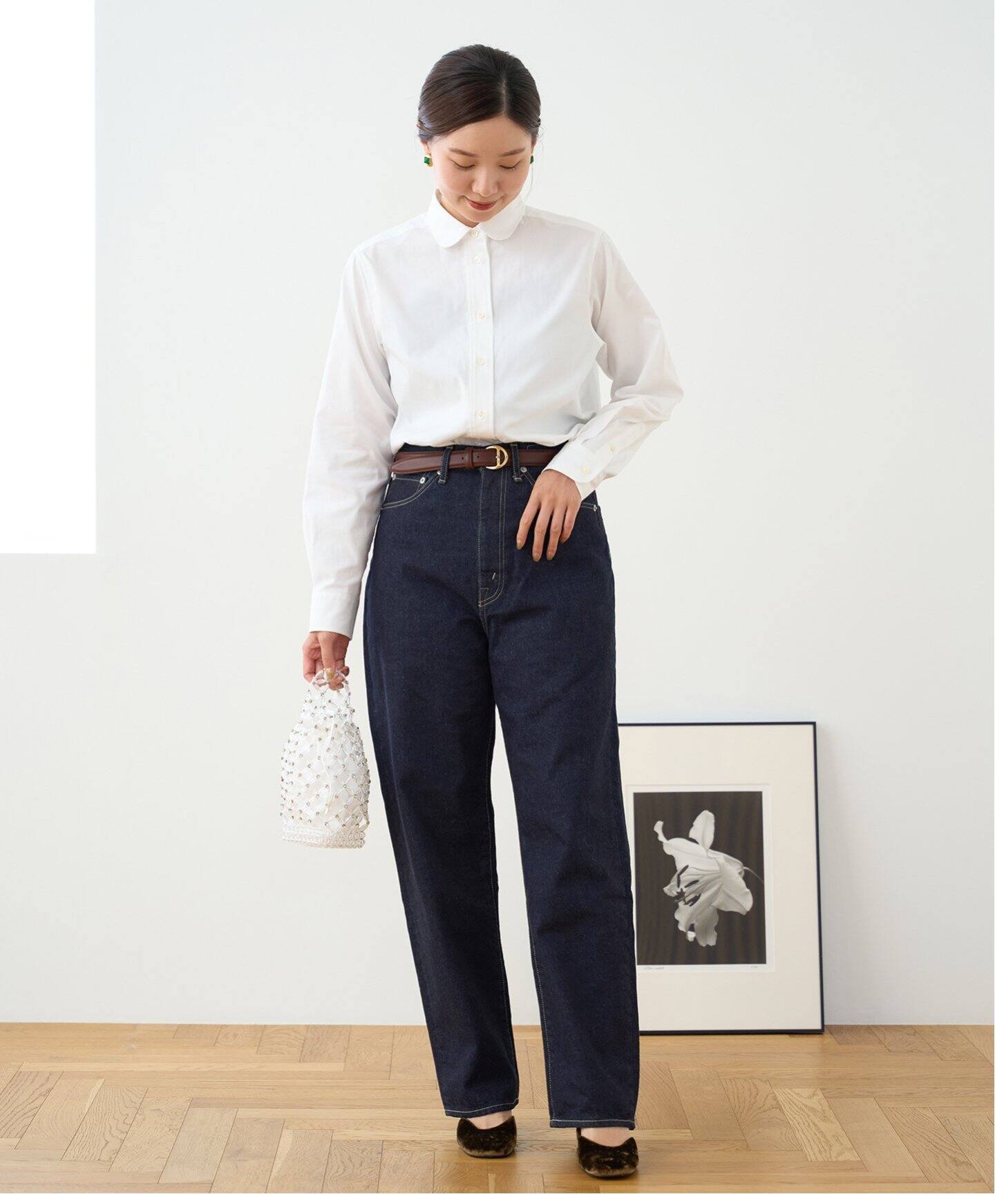 KURO/クロ】 OPTIMA ワンウォッシュデニムパンツ（デニムパンツ  