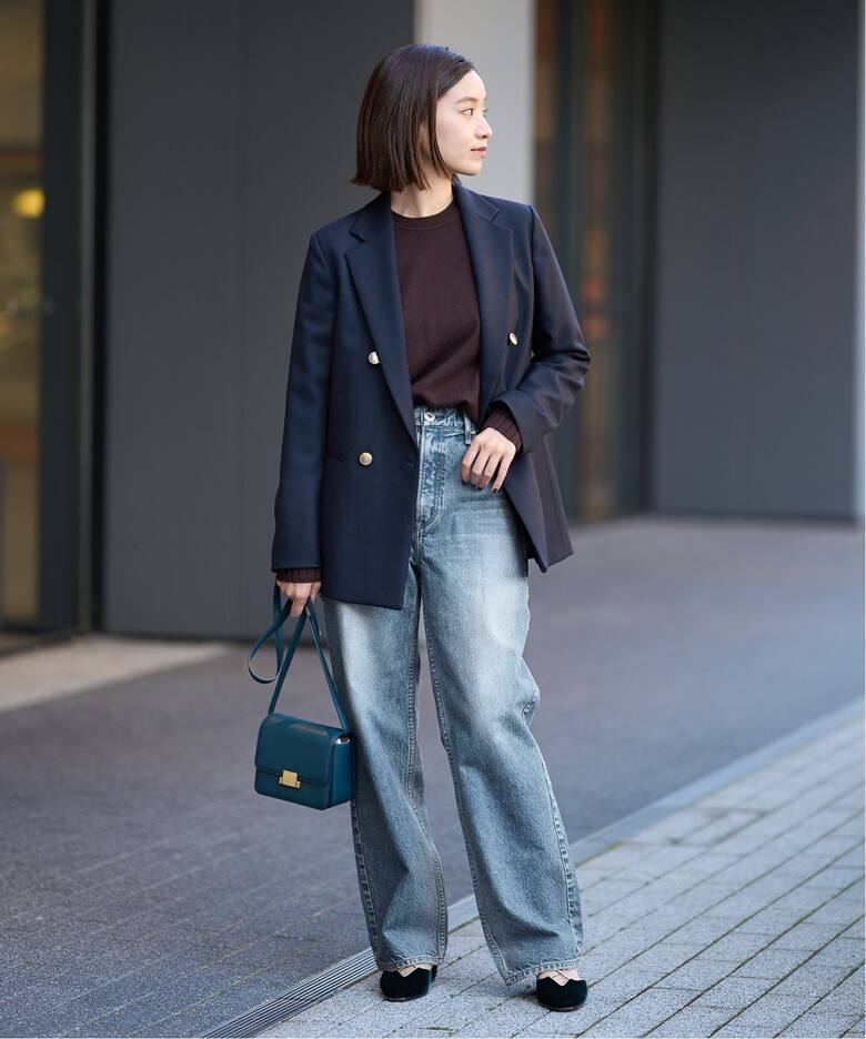 アッパーハイツ イエナ別注THE BROTHER ワイドストレートデニム upper  