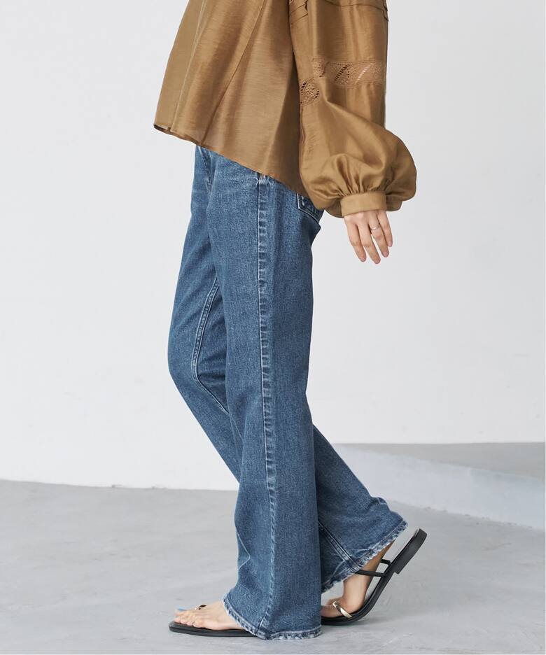 upper hights/アッパーハイツ】THE H RISE BIRKIN / フレアデニム  