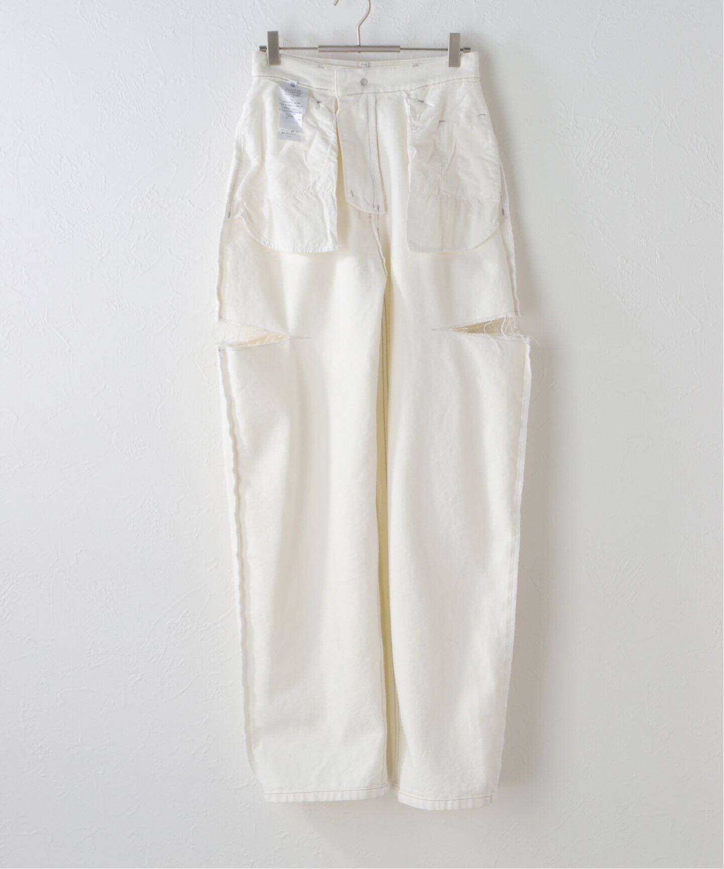 Maison Margiela/メゾン マルジェラ】5POCKET TROUSERS WHITE パンツ 