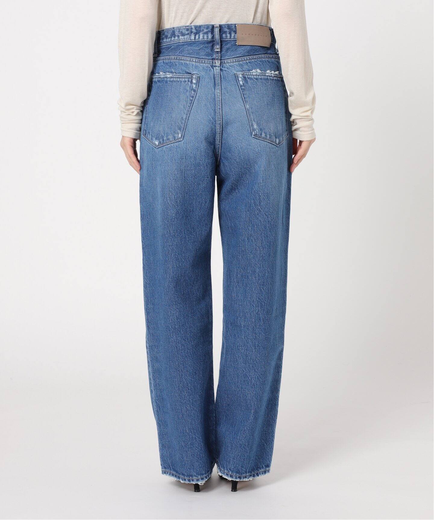 KURO/クロ】別注 OPTIMA ワイドテーパードデニム（デニムパンツ  