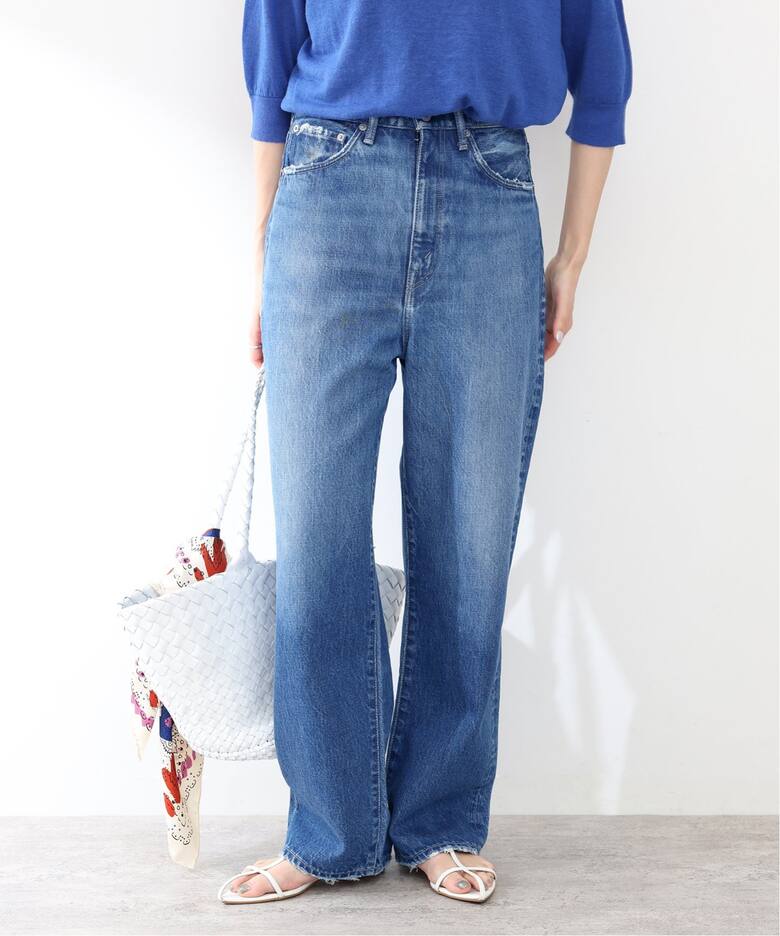 追加》【KURO/クロ】別注 OPTIMA ワイドテーパードデニム（デニム  