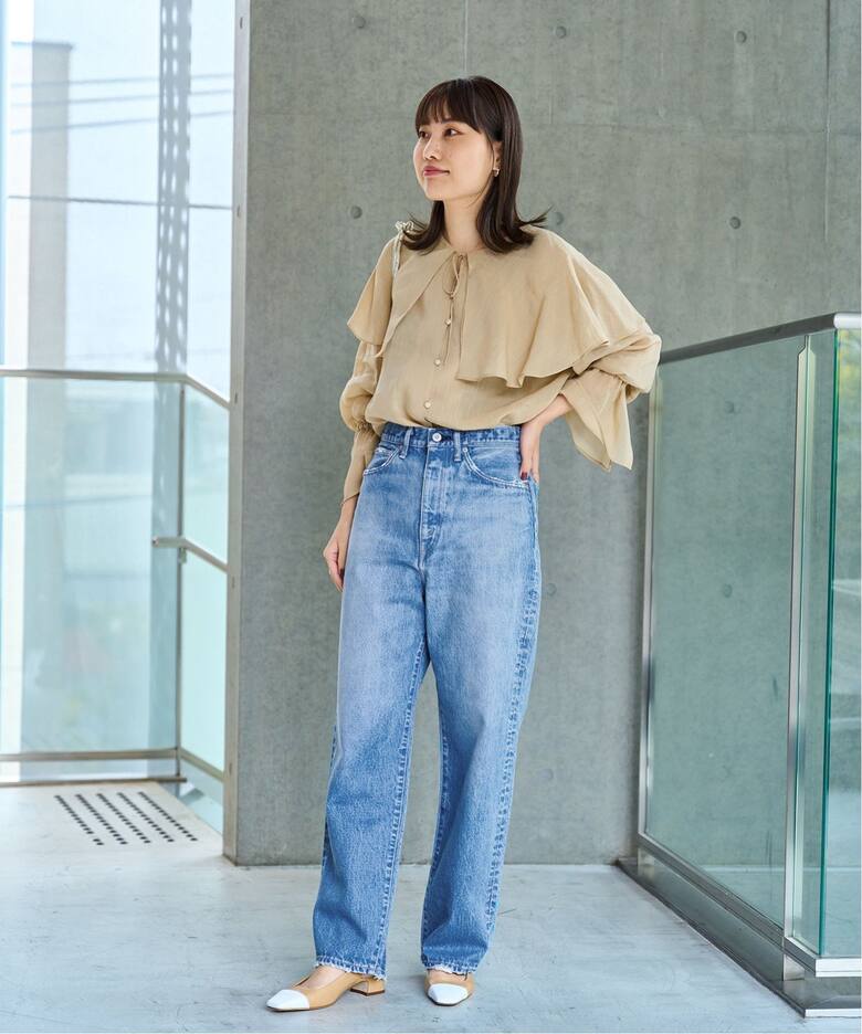 追加》【KURO/クロ】別注 OPTIMA ワイドテーパードデニム（デニム  