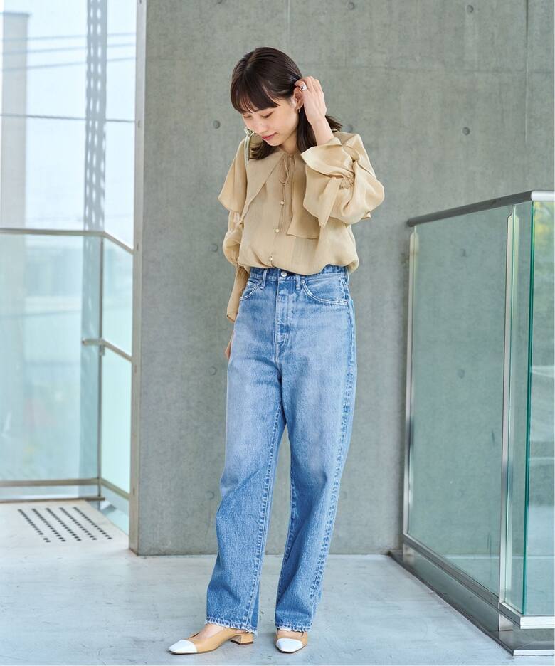 追加》【KURO/クロ】別注 OPTIMA ワイドテーパードデニム（デニム  