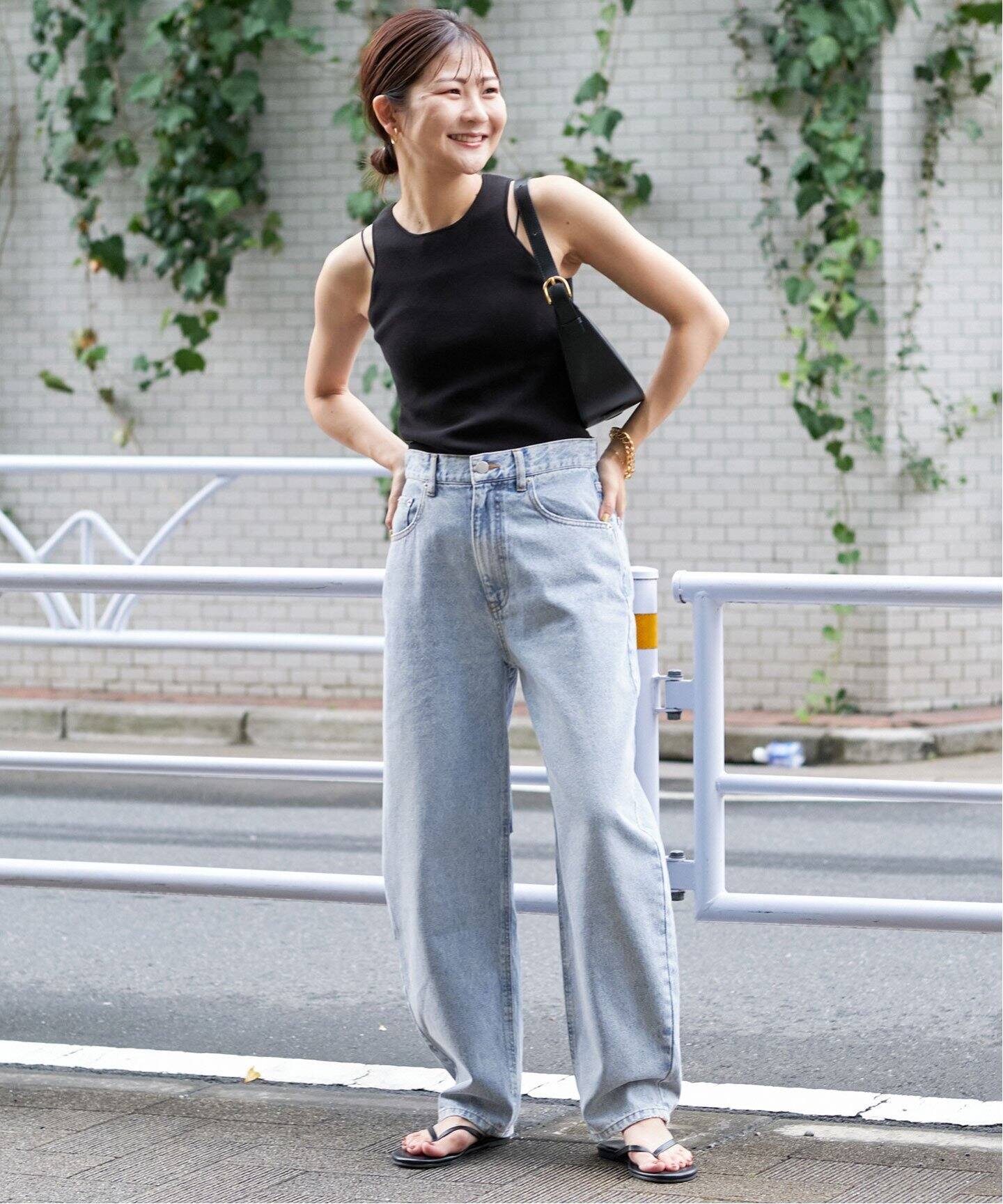 ライトオンスコクーンシルエットデニム（デニムパンツ・ジーンズ 