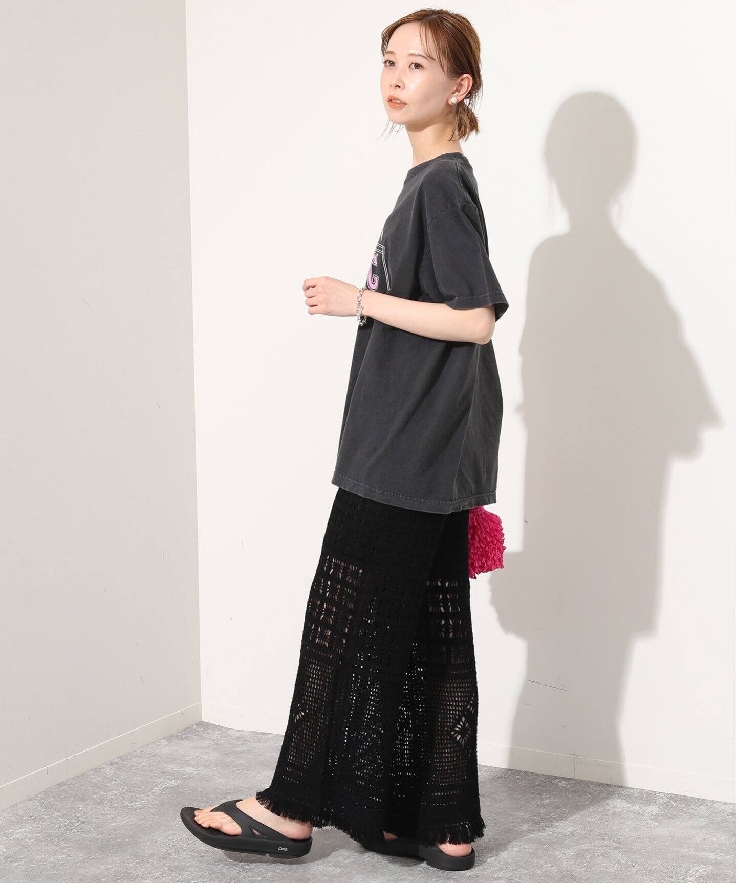 クロシェモチーフフリンジパンツ（その他パンツ）｜SLOBE IENA  