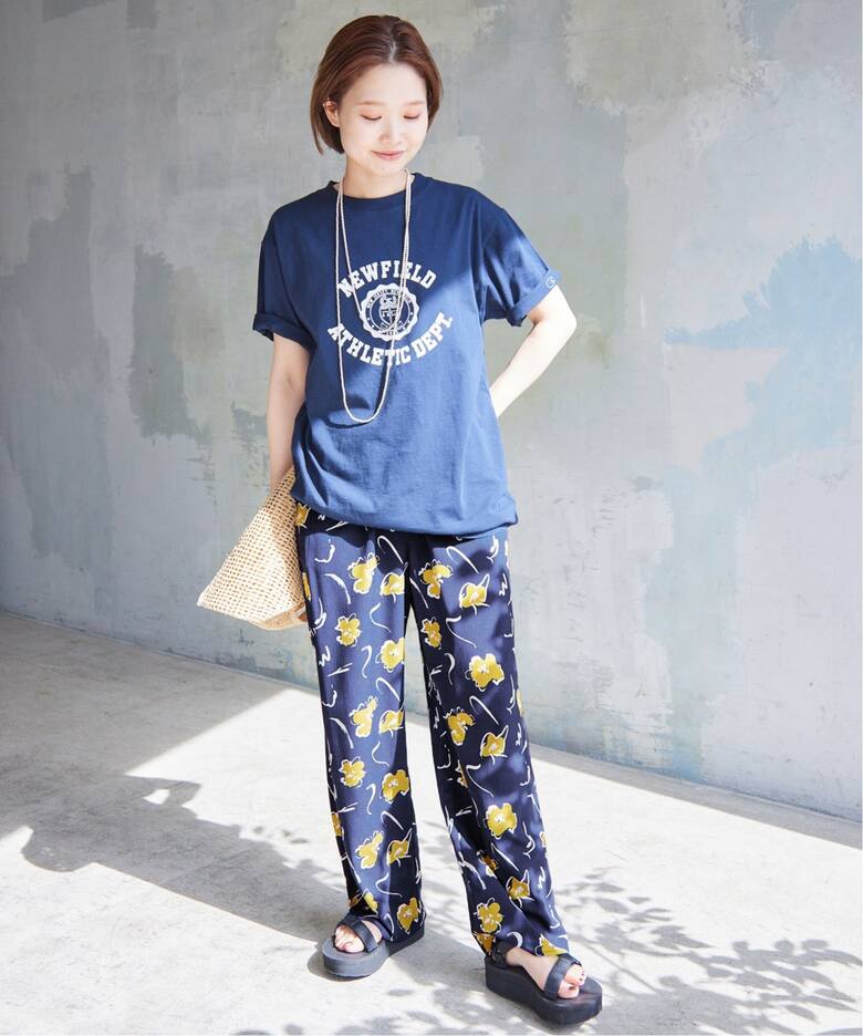 フラワーパターンイージーパンツ（その他パンツ）｜SLOBE IENA  