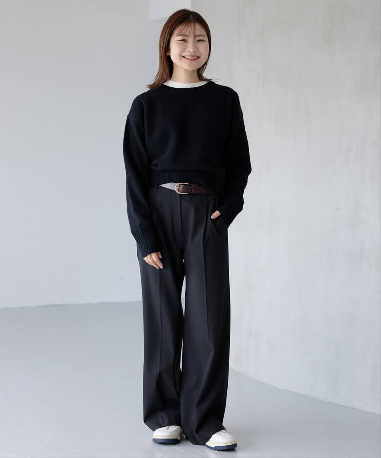 KIVANG ワイドスラックス（スラックス）｜SLOBE IENA（スローブ  