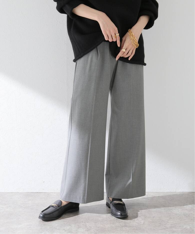 KIVANG ワイドスラックス（スラックス）｜SLOBE IENA（スローブ  