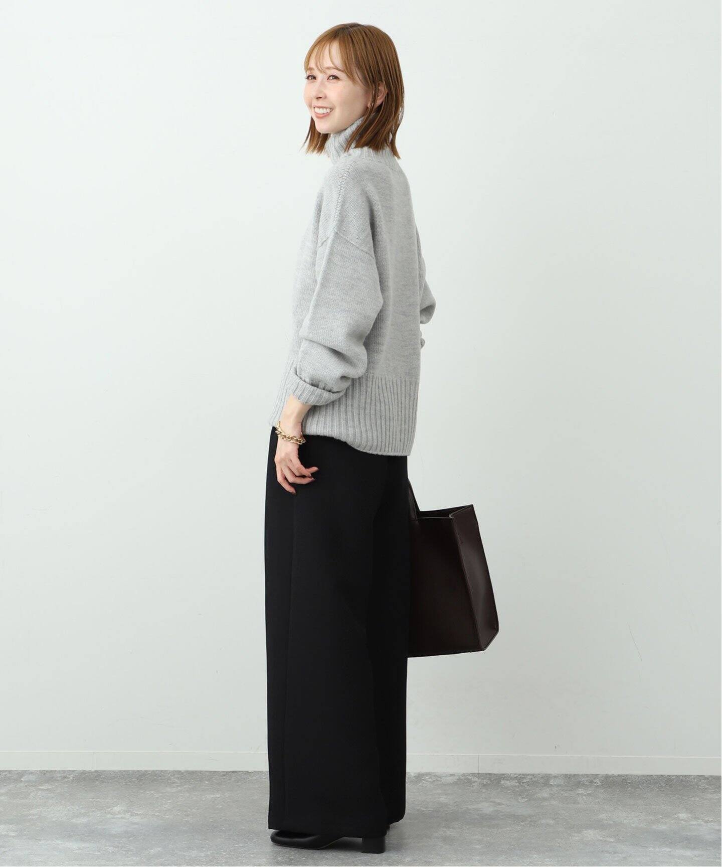 オーバータックワイドパンツ（スラックス）｜SLOBE IENA（スローブ  