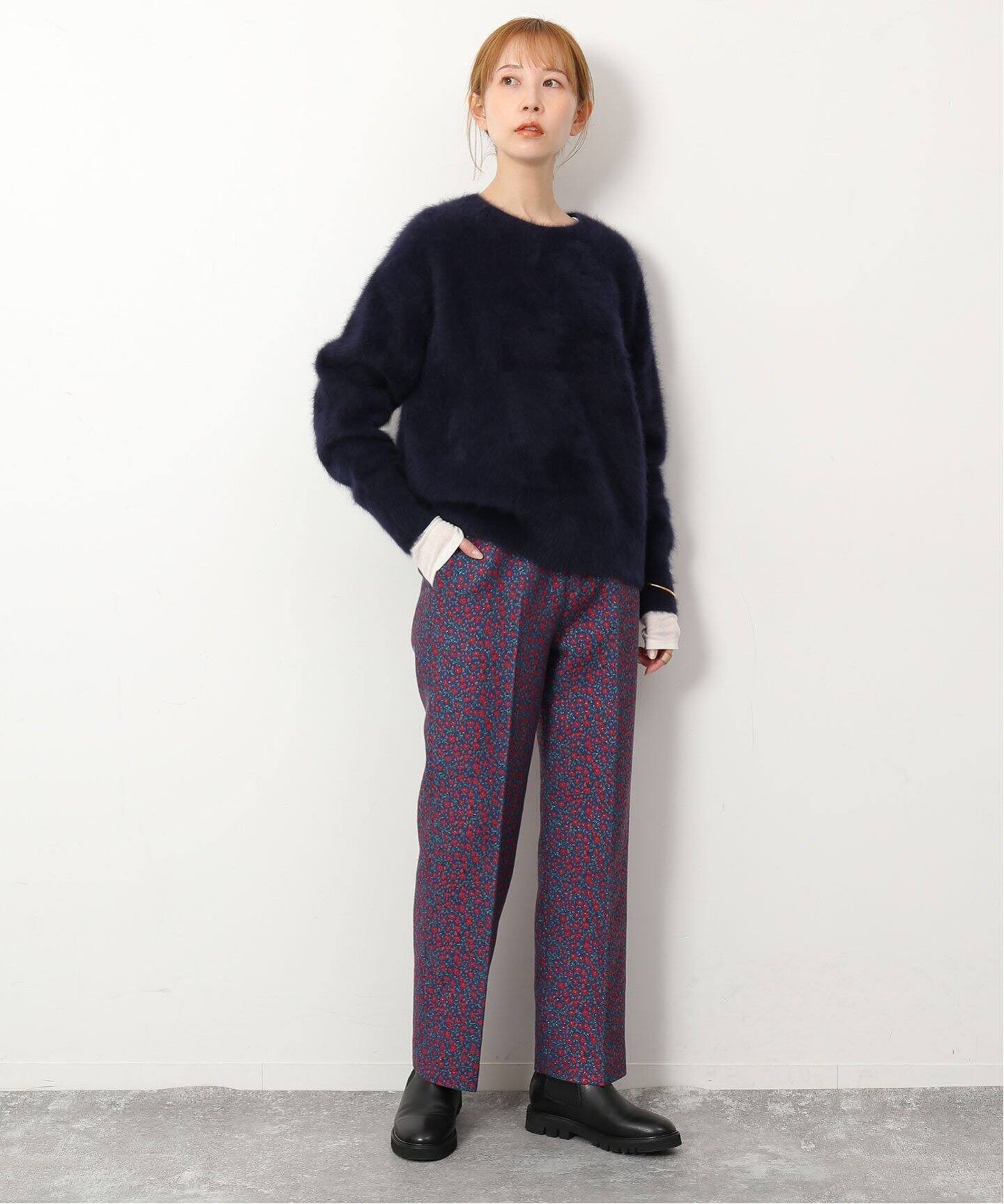 フラワージャガードパンツ（その他パンツ）｜SLOBE IENA（スローブ 