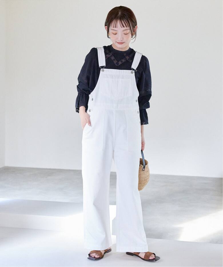 追加》LE DENIM ベイカーオーバーオール（サロペット／オーバーオール 
