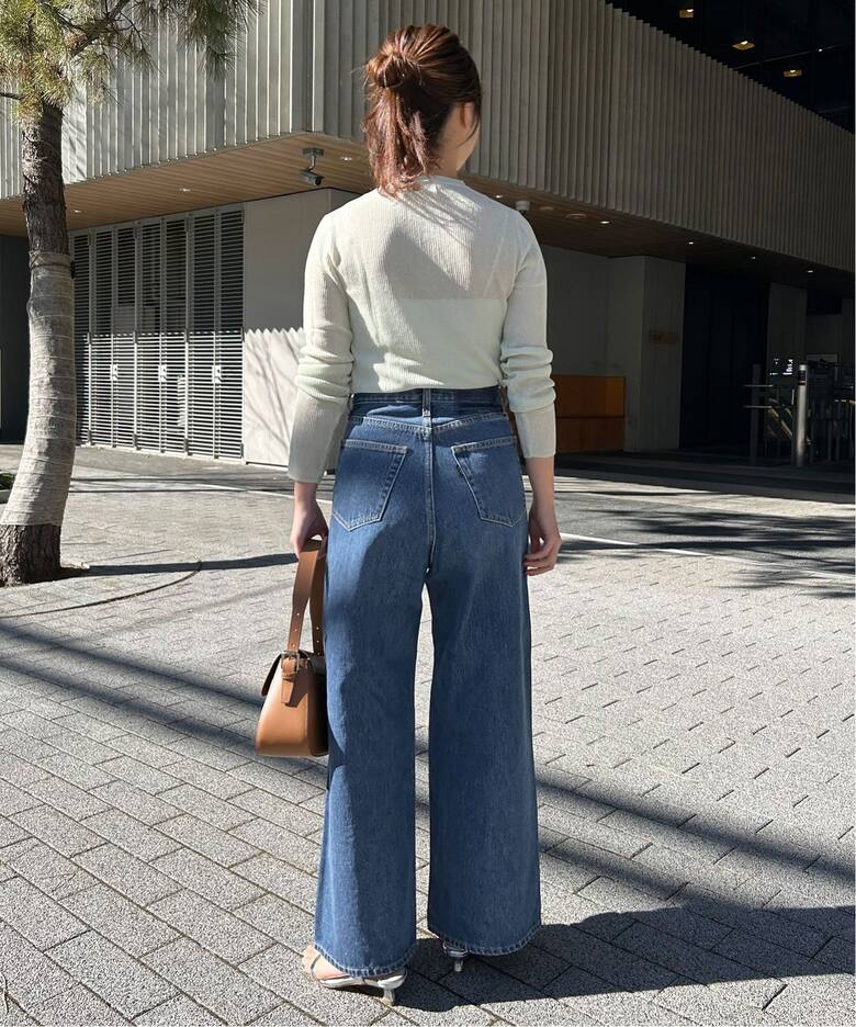 SLOBE IENA LE DENIM ワイドカーブパンツ スローブイエナ SLOBE IENA  