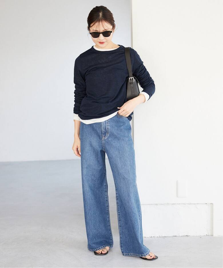 追加》LE DENIM バギーパンツ（デニムパンツ・ジーンズ）｜SLOBE IENA 