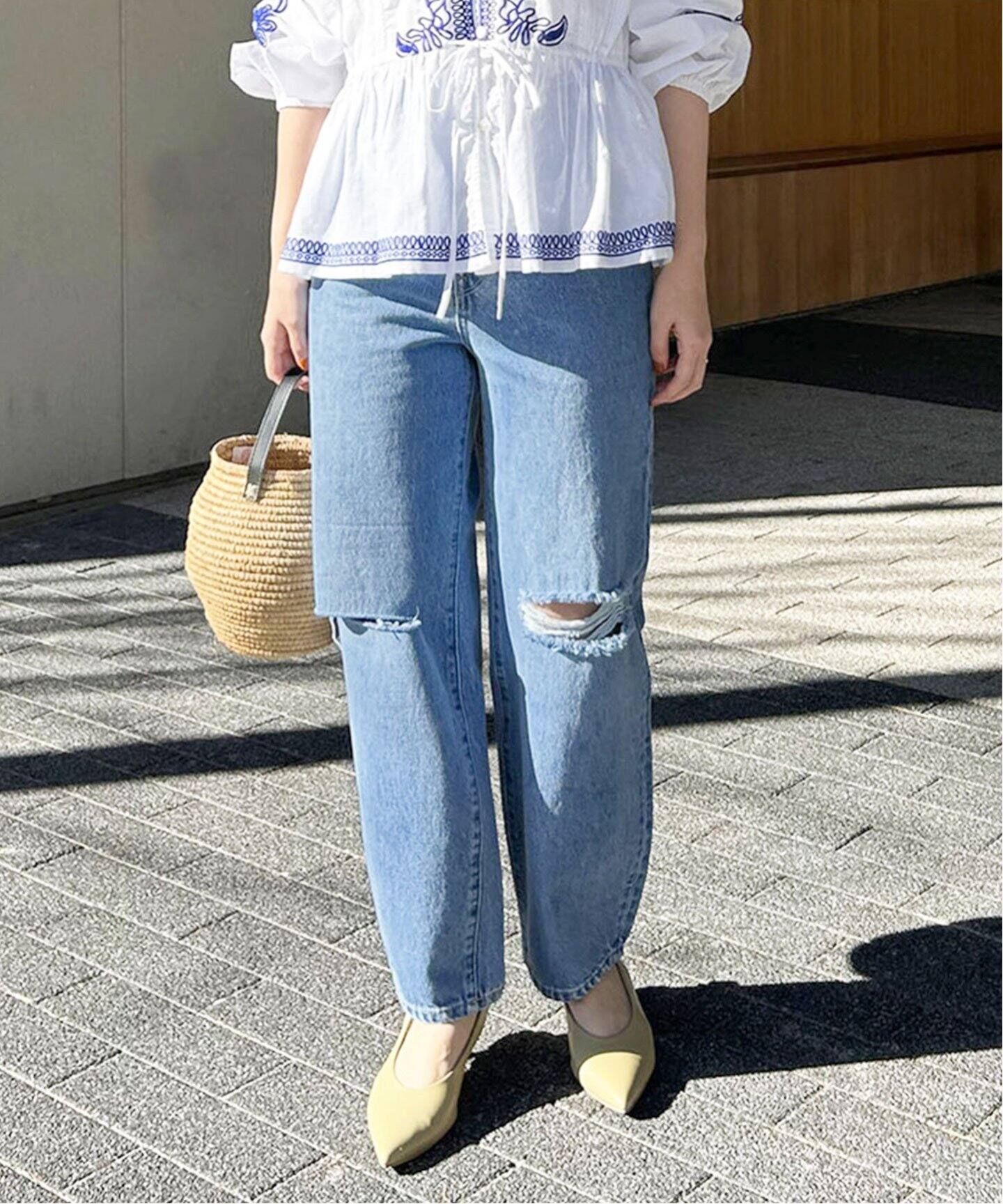 お値段交渉可能 SLOBE IENA デニ IENA（スローブ ム maritas denimコラボ