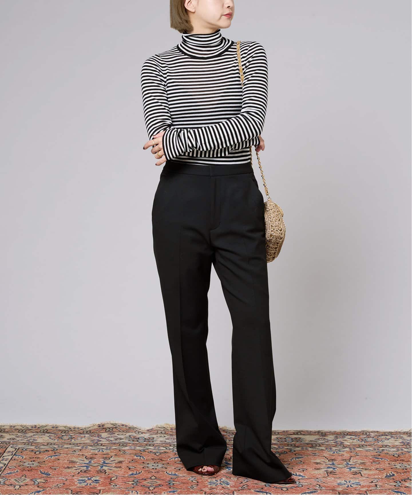 IENA LA BOUCLE PE/V/W ストレッチスラックス IENA LA BOUCLE（イエナラブークル）の「IENA LA BOUCLE PE/V/W