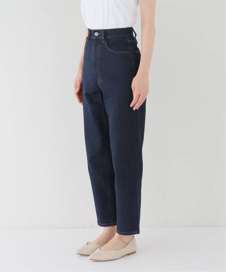 追加》IENA LA BOUCLE デニムペグトップパンツ2（デニムパンツ 