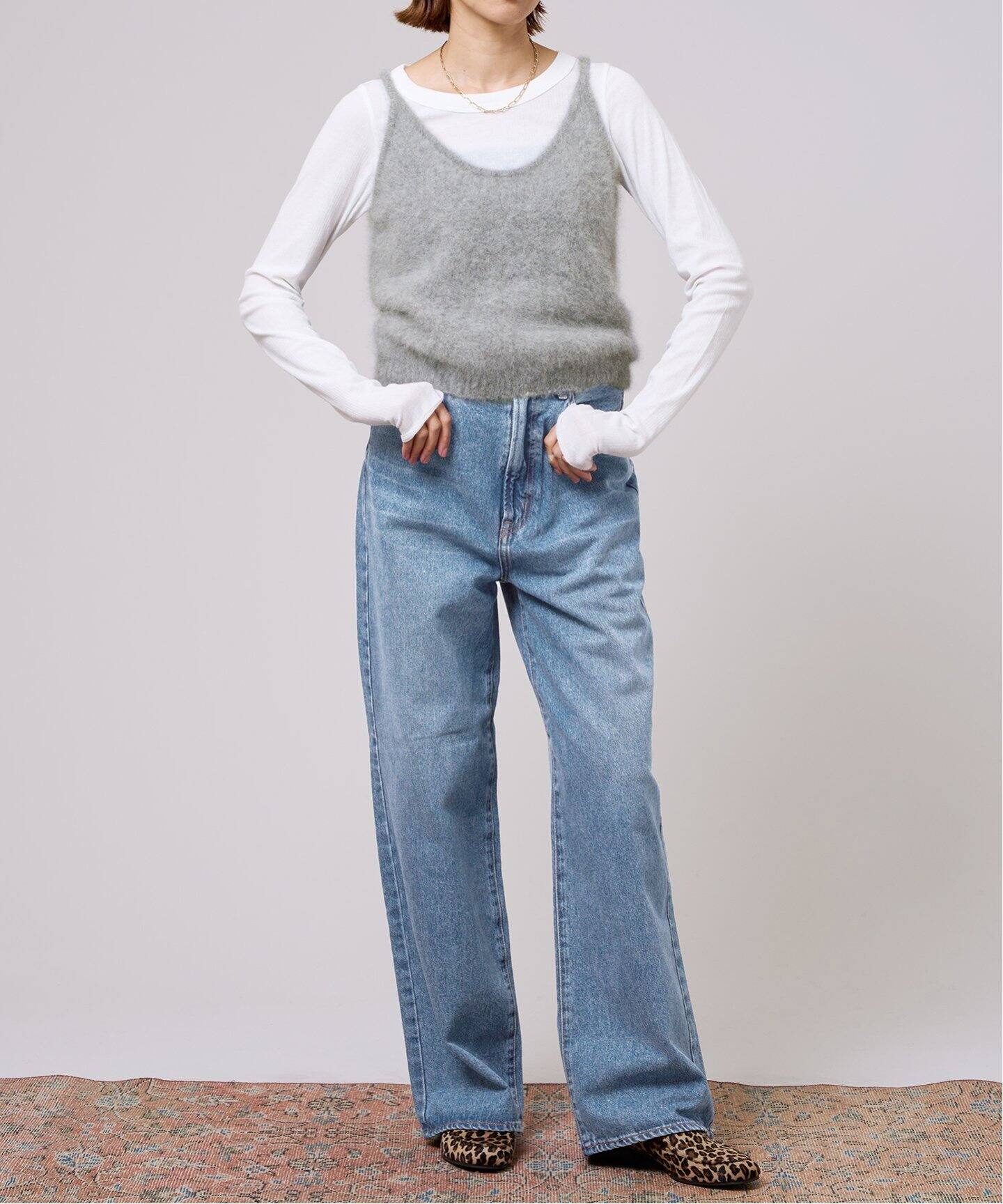 NEEDBY heritage/ニードバイヘリテージ】LUNA 80s MD BLUE デニム 