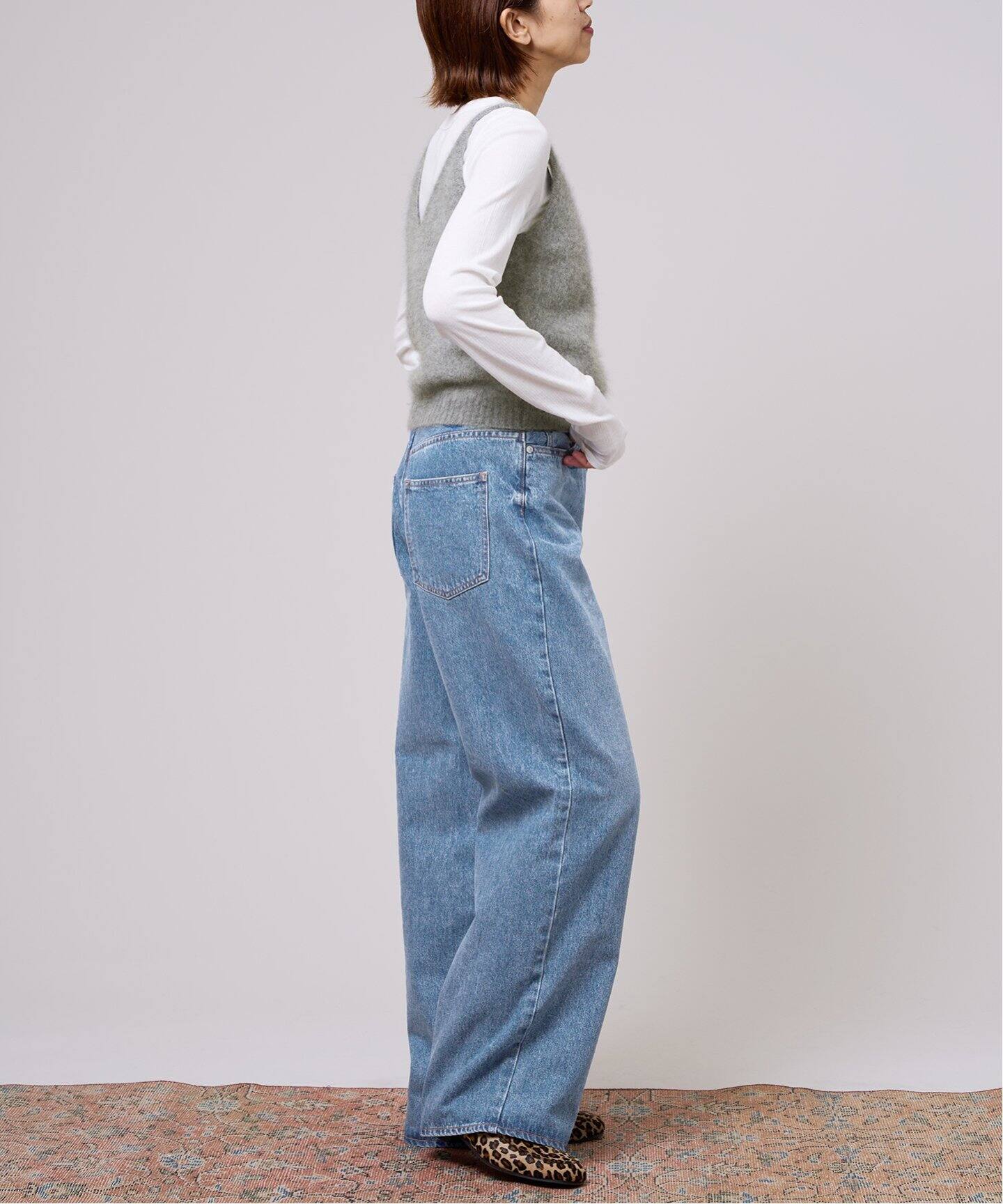 NEEDBY heritage/ニードバイヘリテージ】LUNA 80s MD BLUE デニム 