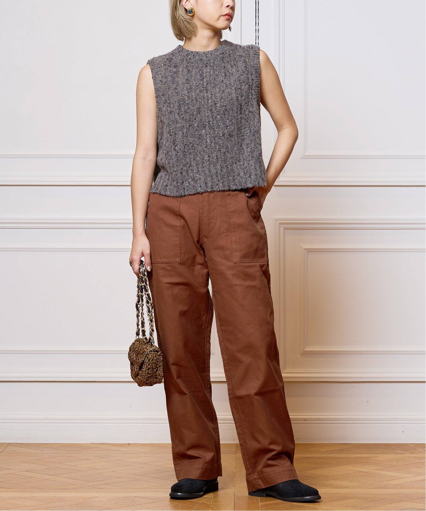 H×IENA LA BOUCLE】ベイカーパンツ（その他パンツ）｜IENA（イエナ）の  