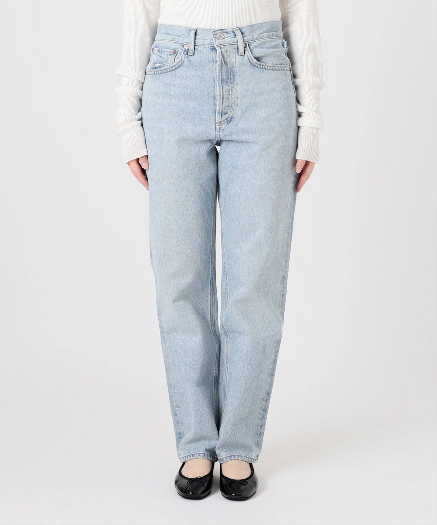 AGOLDE/エーゴールドイー】MID RISE LOOSE FIT デニムパンツ（デニム  