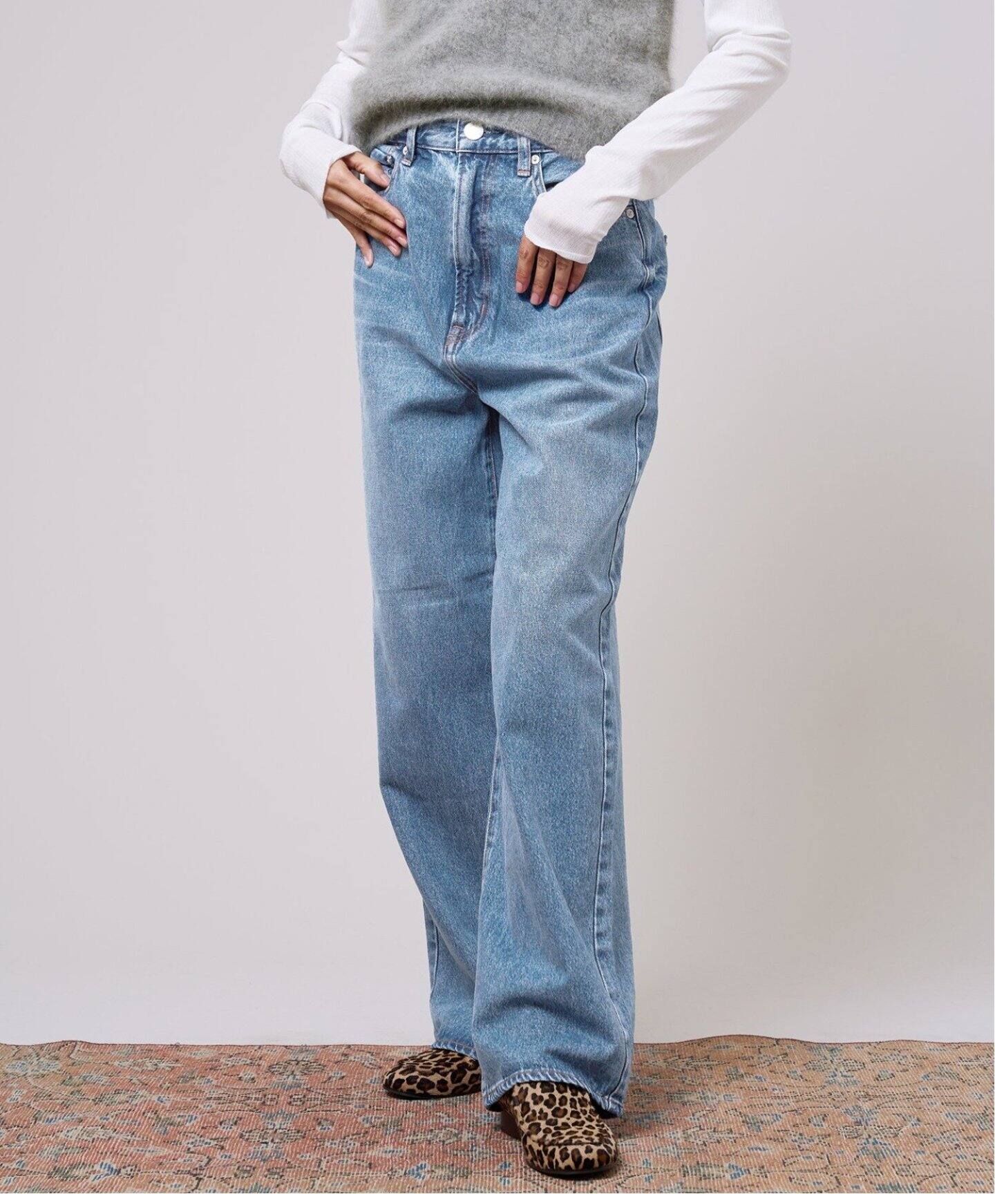 NEEDBY heritage/ニードバイヘリテージ】LUNA 80s MD BLUE デニム 