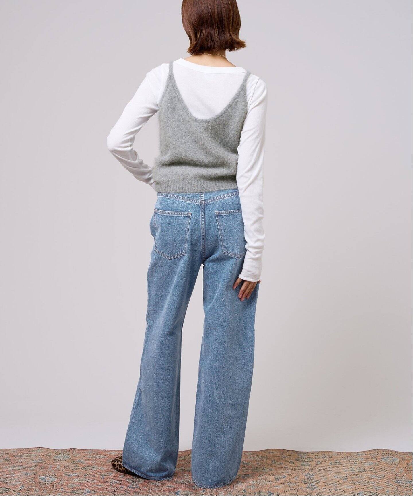 NEEDBY heritage/ニードバイヘリテージ】LUNA 80s MD BLUE デニム  