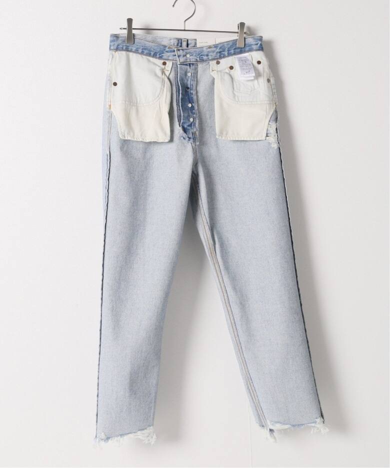 追加》【AGOLDE/エーゴールドイー】90s crop デニムパンツ4（デニム 