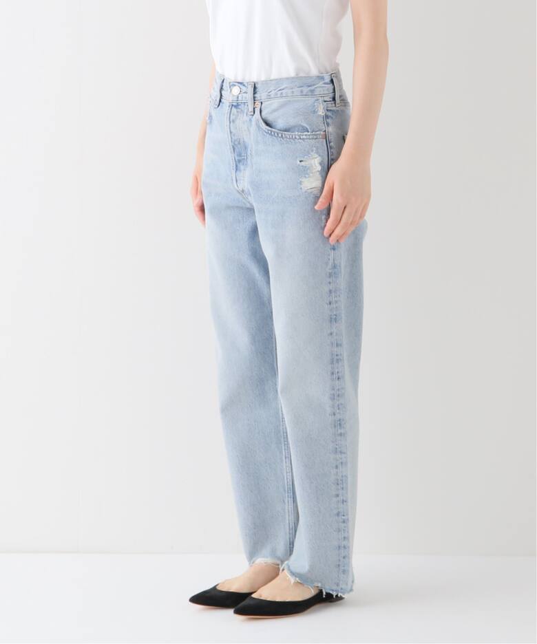 追加》【AGOLDE/エーゴールドイー】90s crop デニムパンツ4（デニム 