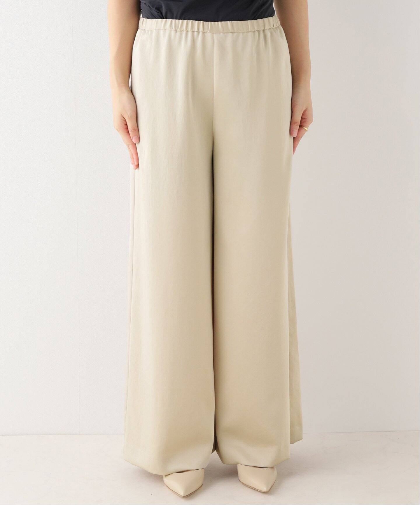 Satin Relax Wide パンツ（その他パンツ）｜Plage（プラージュ）の通販 