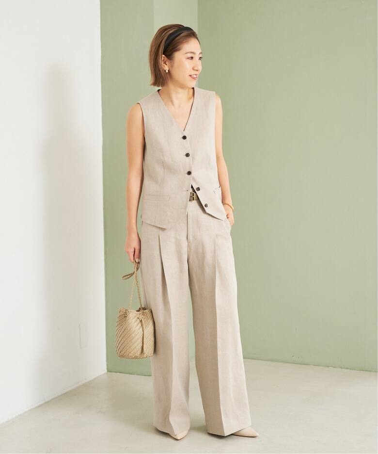 One Tuck Wide パンツ（その他パンツ）｜Plage（プラージュ）の通販  