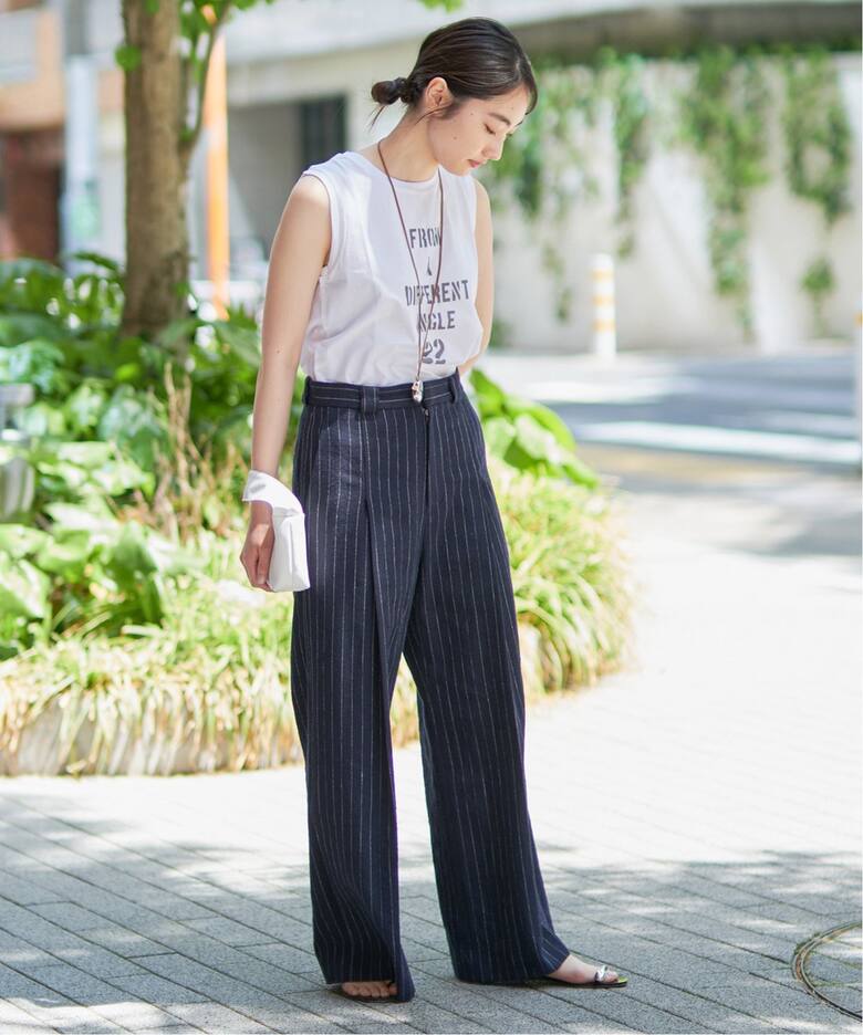 One Tuck Wide パンツ（その他パンツ）｜Plage（プラージュ）の  