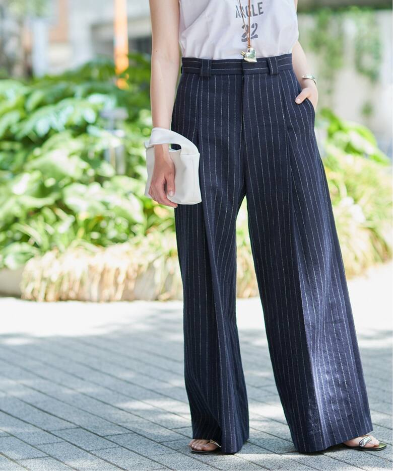 One Tuck Wide パンツ（その他パンツ）｜Plage（プラージュ）の通販  