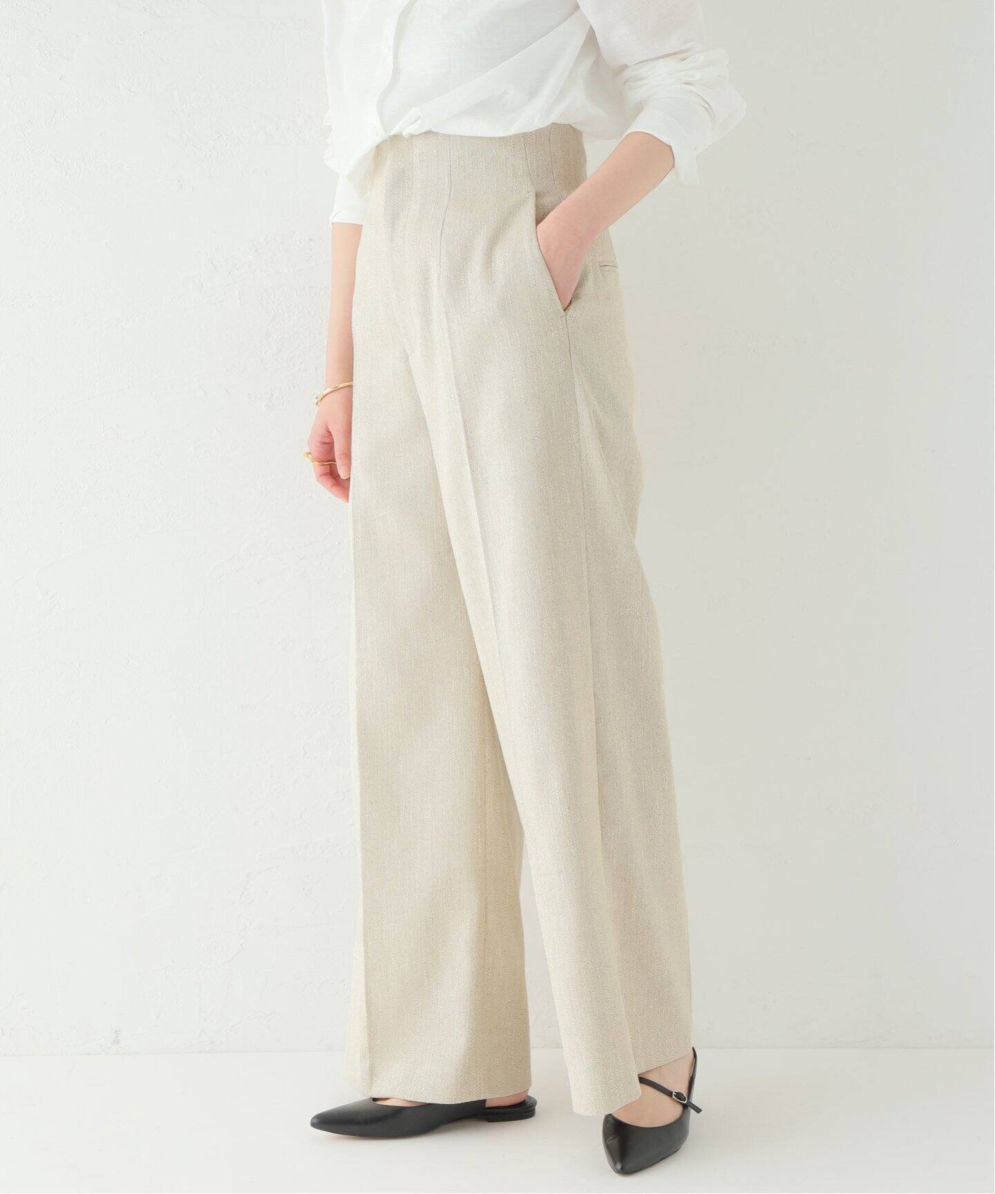 Slab High Waisted パンツ（スラックス）｜Plage（プラージュ）の通販 