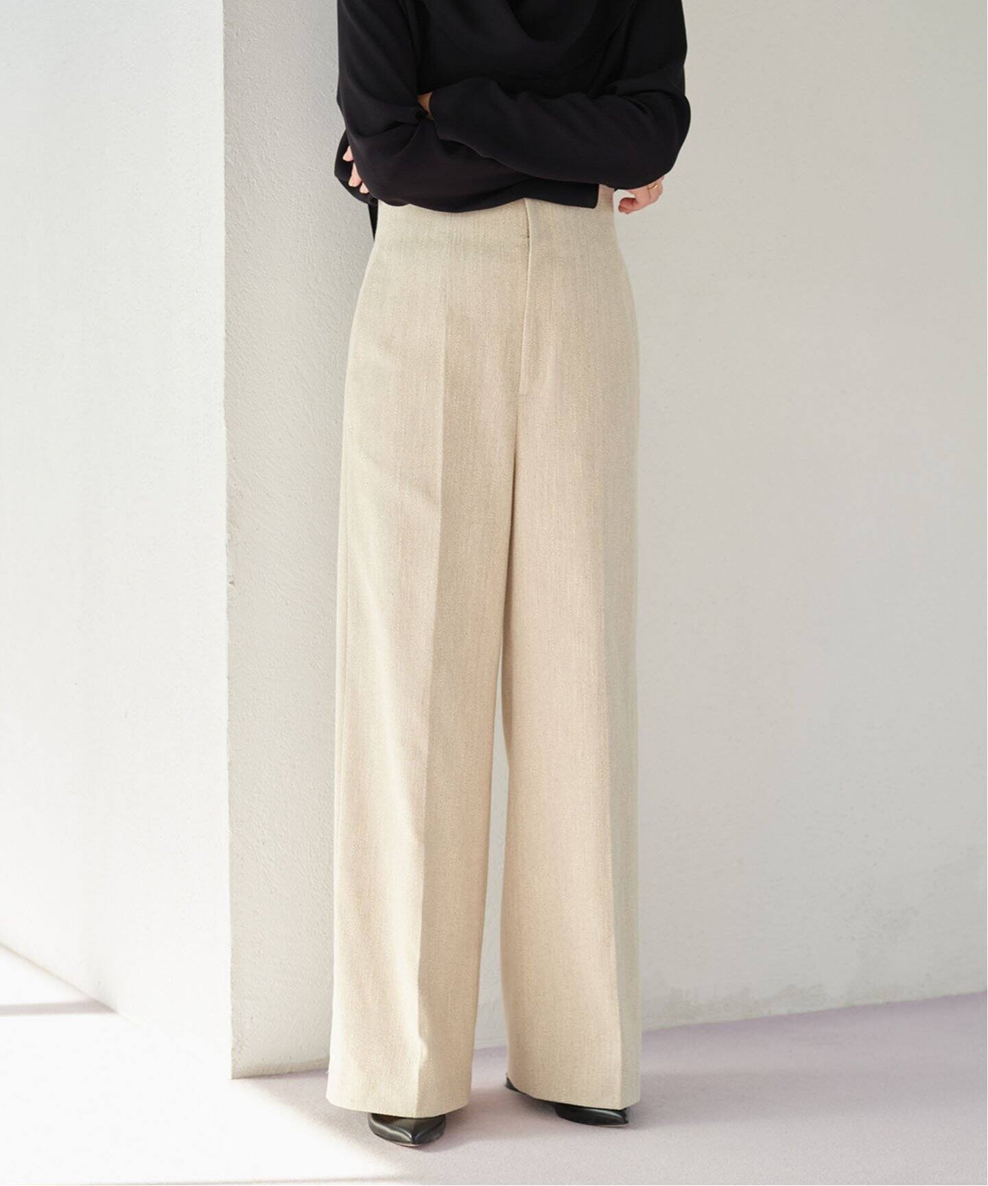 Slab High Waisted パンツ（スラックス）｜Plage（プラージュ）の通販 