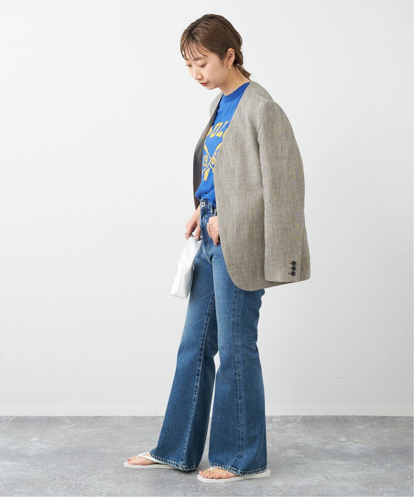 追加》セイヒンカコウセンタープレスデニムパンツ3（デニムパンツ 