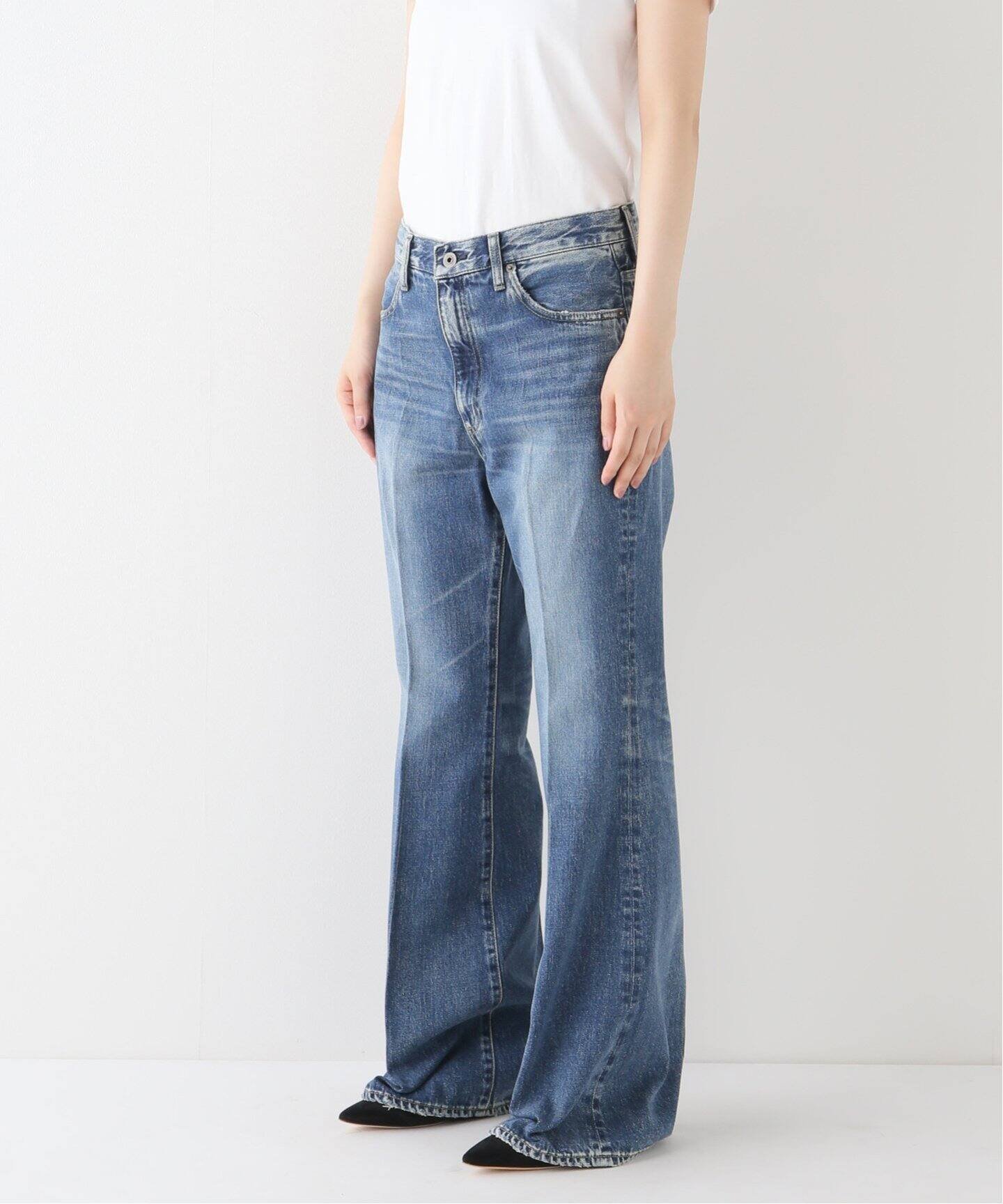 追加》セイヒンカコウセンタープレスデニムパンツ4（デニムパンツ  