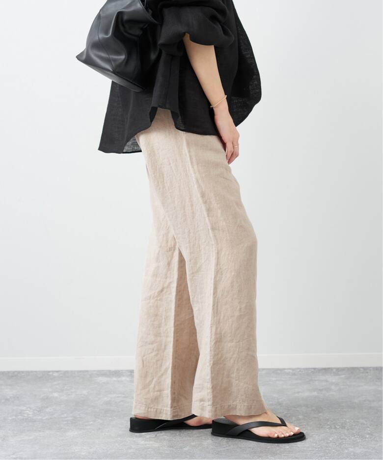製品加工 Linen ストレート パンツ（その他パンツ）｜Plage 
