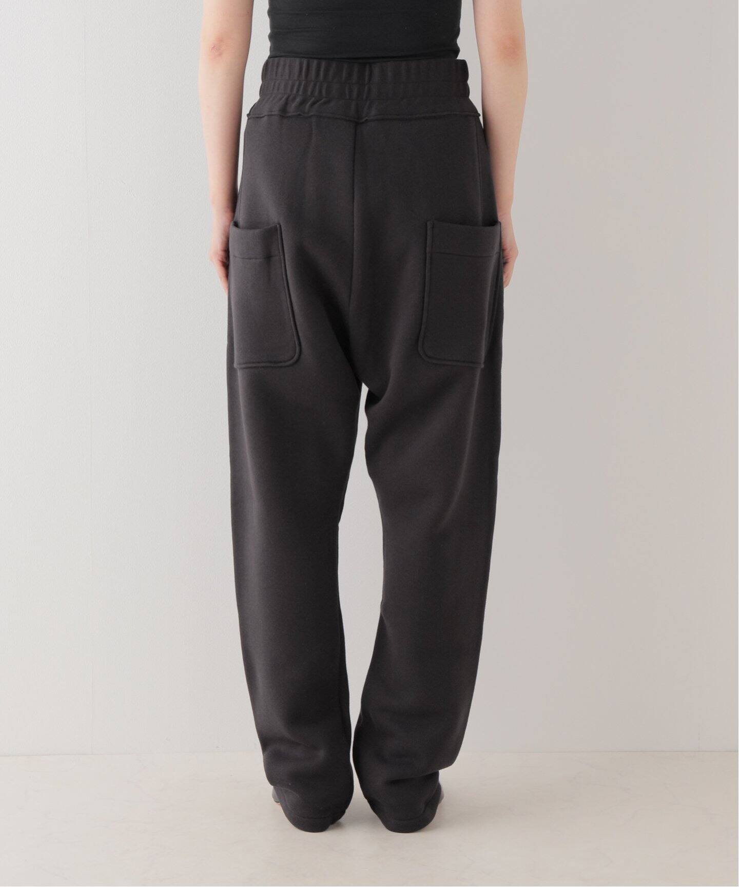 SEEALL/シーオール】 YAK TERRY BUTTON SWEAT パンツ（スラックス 