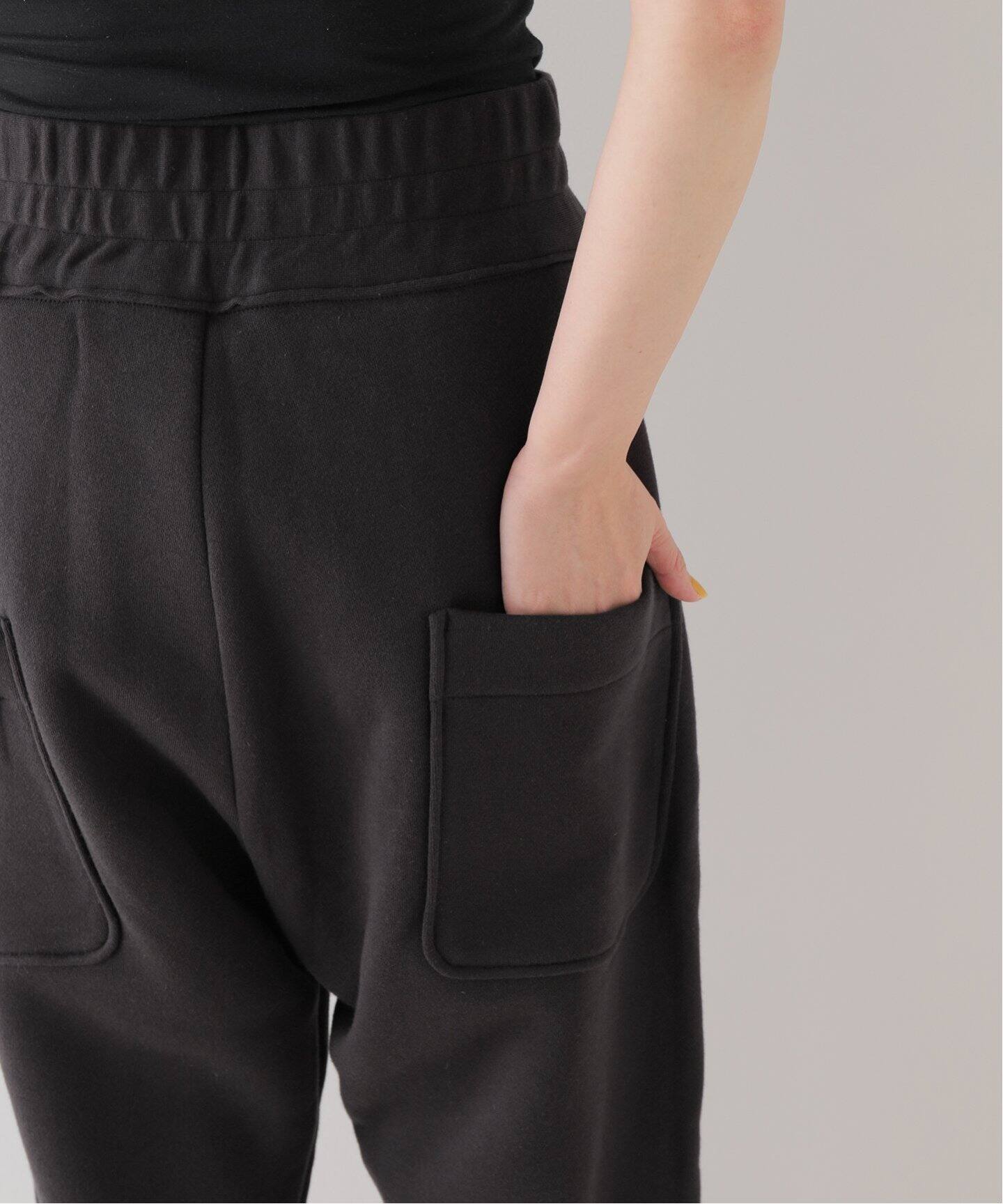 SEEALL/シーオール】 YAK TERRY BUTTON SWEAT パンツ（スラックス 