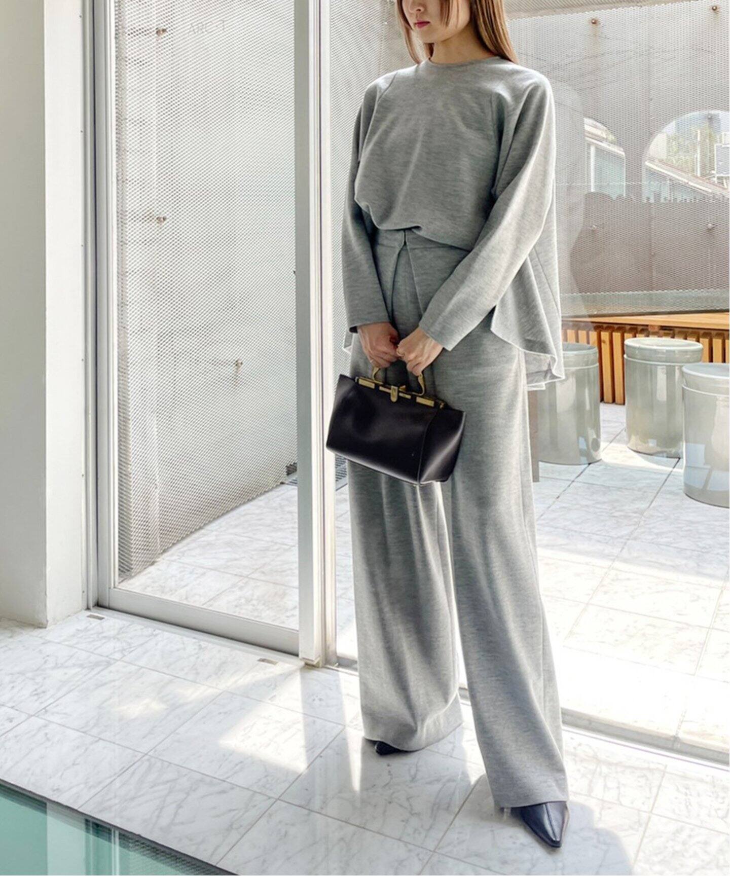 DOMELLE/ドメル】WOOL JERSEY パンツ（スラックス）｜Plage  