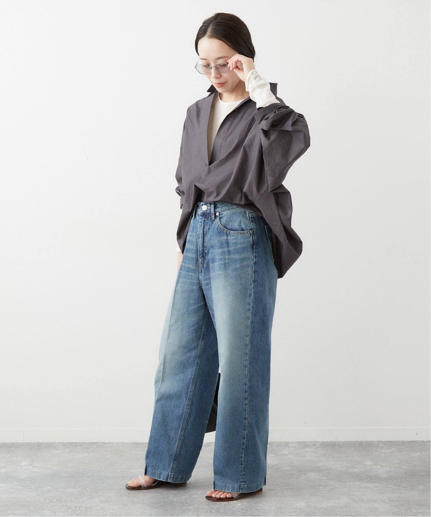 NEPLA./ネプラ】別注 WIDE デニムパンツ（デニムパンツ・ジーンズ 