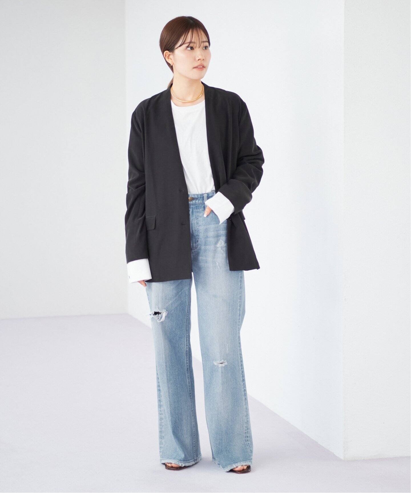 Healthy denim/ヘルシーデニム】 別注 CLASH デニムパンツ（ブルー  