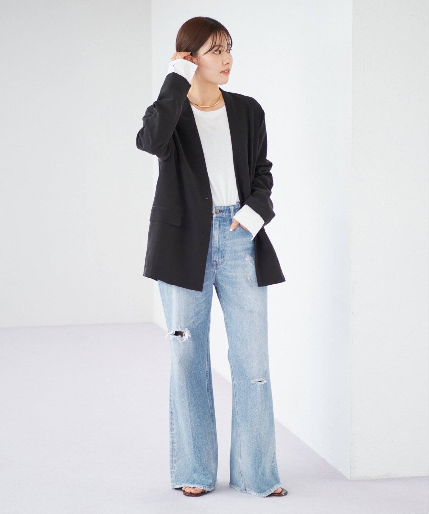 Healthy denim/ヘルシーデニム】 別注 CLASH デニムパンツ 