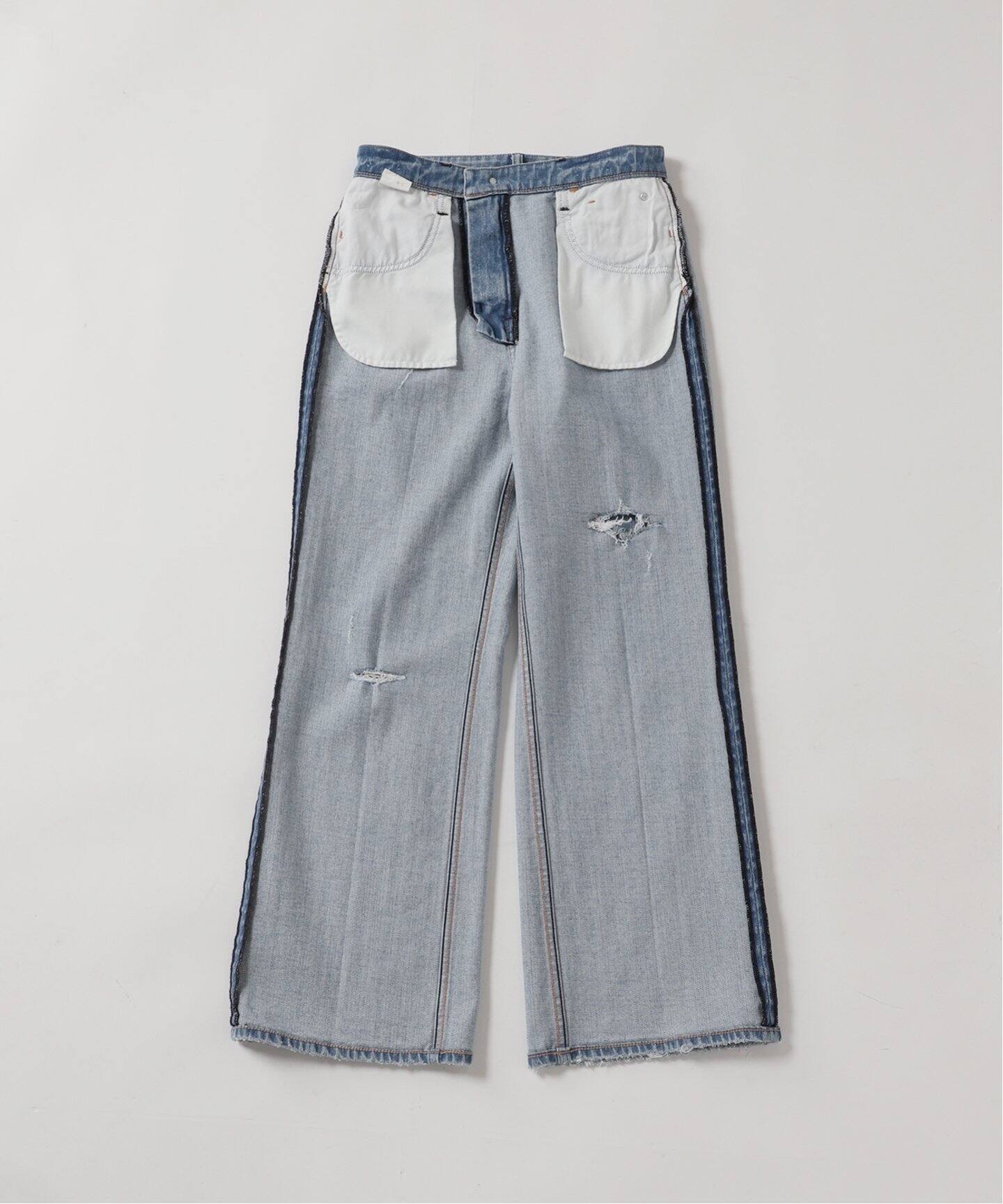 Healthy denim/ヘルシーデニム】 別注 CLASH デニムパンツ（ブルー  